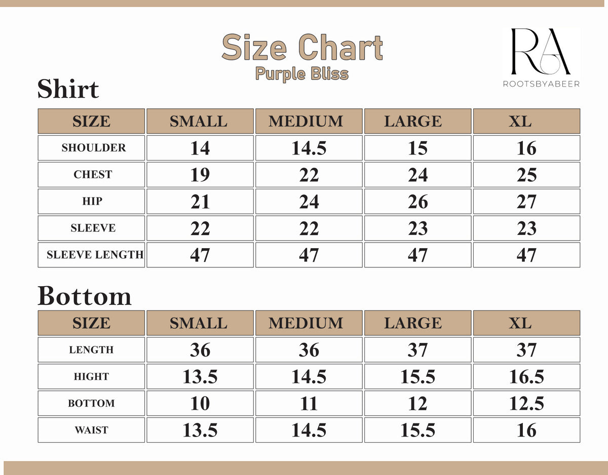 Size guide